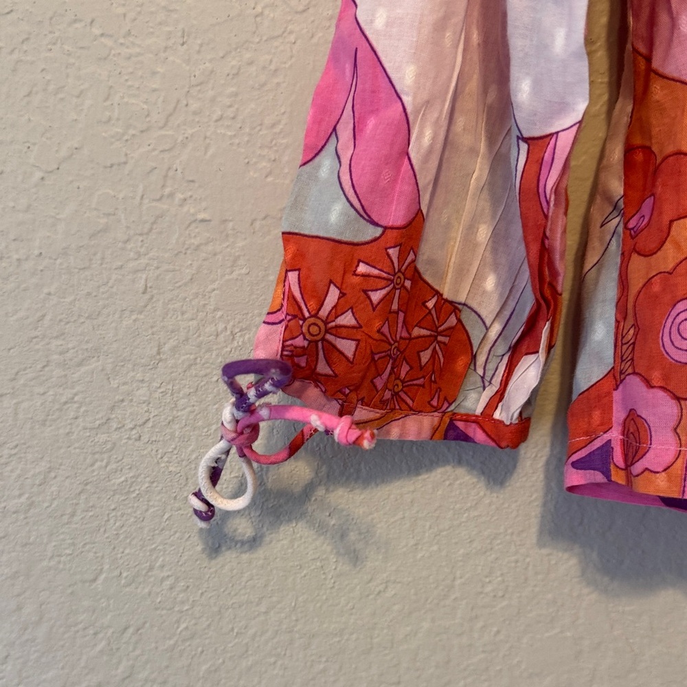ANTIK BATIK Floral Print Kaftan Top - Picture 4 of 10